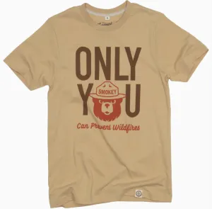 The Landmark Project - Only You Can Prevent Wildfires - Graphic T-shirt