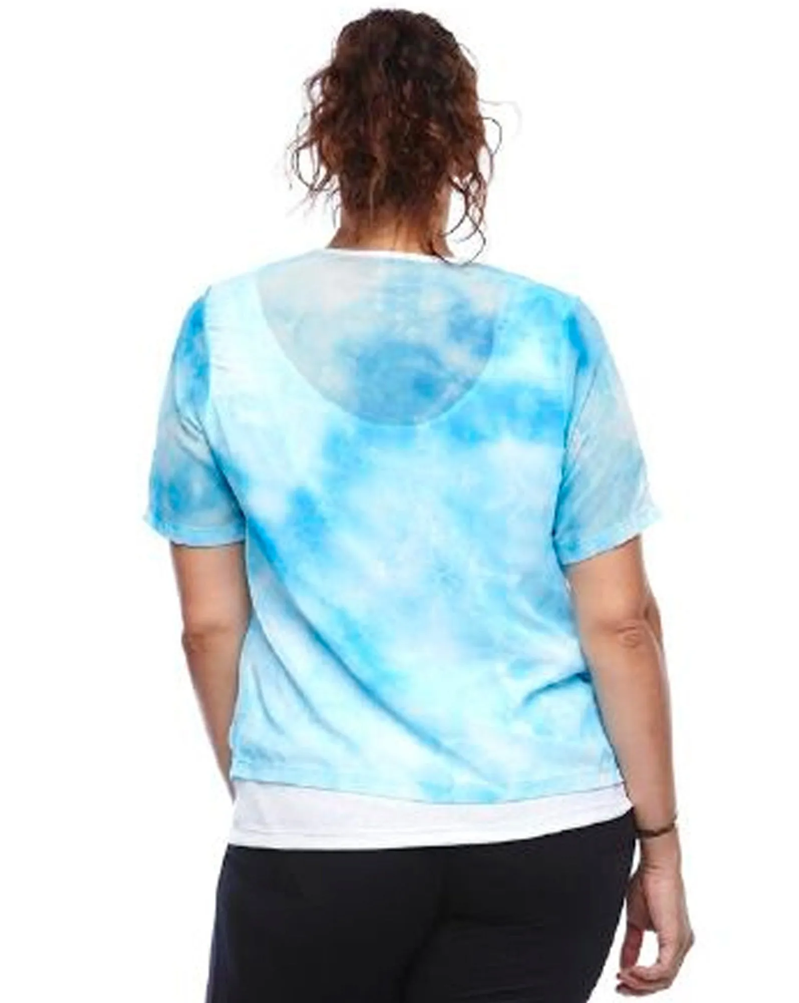 Tie Dyed Double Tee 16