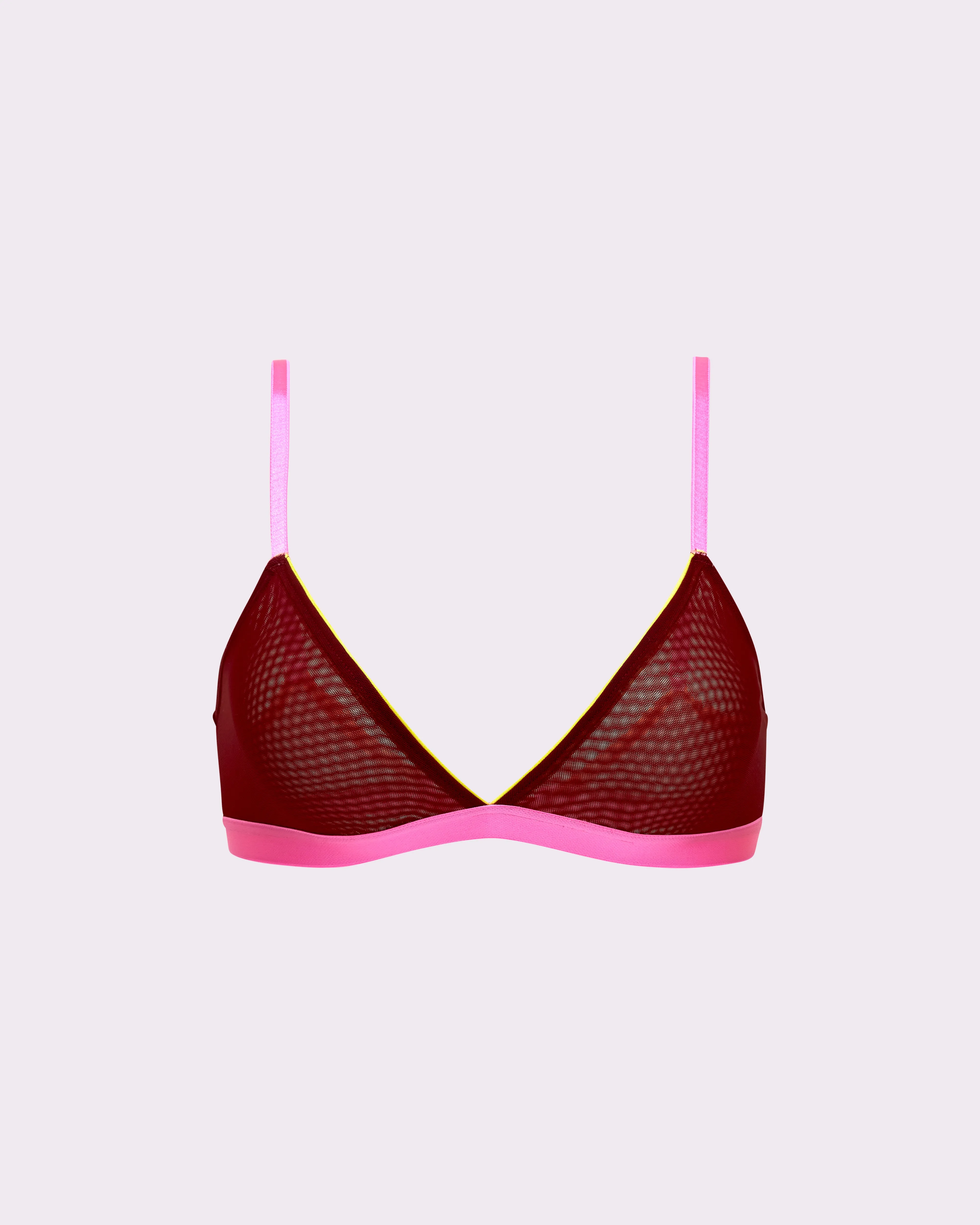 Triangle Bralette | Silky Mesh | Archive (Shockwave)