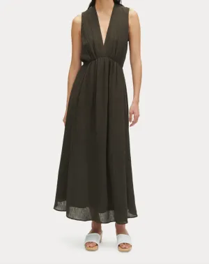 Ventosa Dress, Charcoal