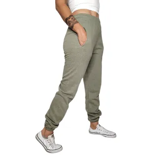 Women Sweatpants - Oil Green